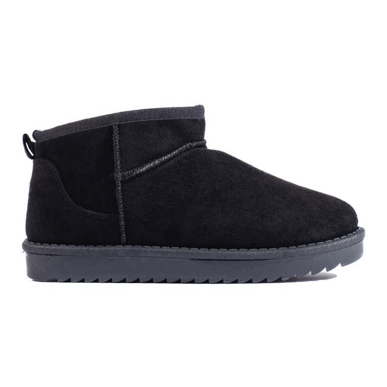 Bottes de neige Shelovet pour femmes noires le noir