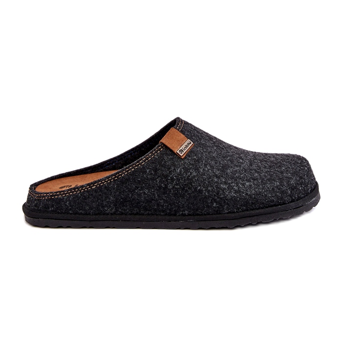 Inblu Pantoufles préventives pour hommes, gris foncé SI000001