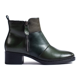 Bottines pour femmes vert foncé de Vinceza