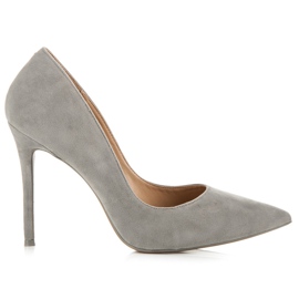 Vices Talons en daim gris