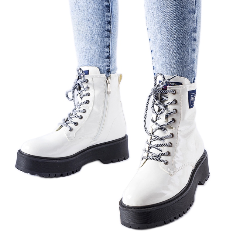 Travailleurs blancs Lee Cooper LCJ-21-47-0666LB blanche