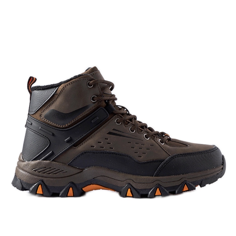 Chaussures de trekking isolées marron Taziana brun