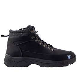 Bottines Chandler isolées noires pour hommes le noir