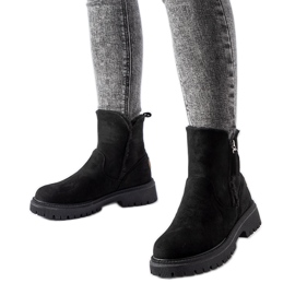 Bottines Tesoriero classiques isolées noires