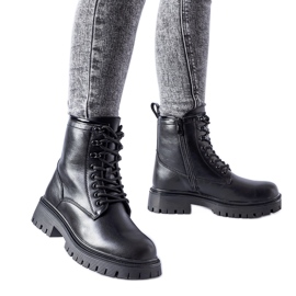 Bottes isolées Puyallup noires le noir Bottes isolées Puyallup noires le noir