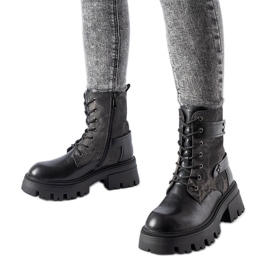 Bottes isolées noires avec protecteur Norwalk le noir