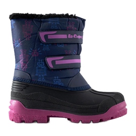 Bottes de neige bleu marine Lee Cooper LCJ-23-44-2007K