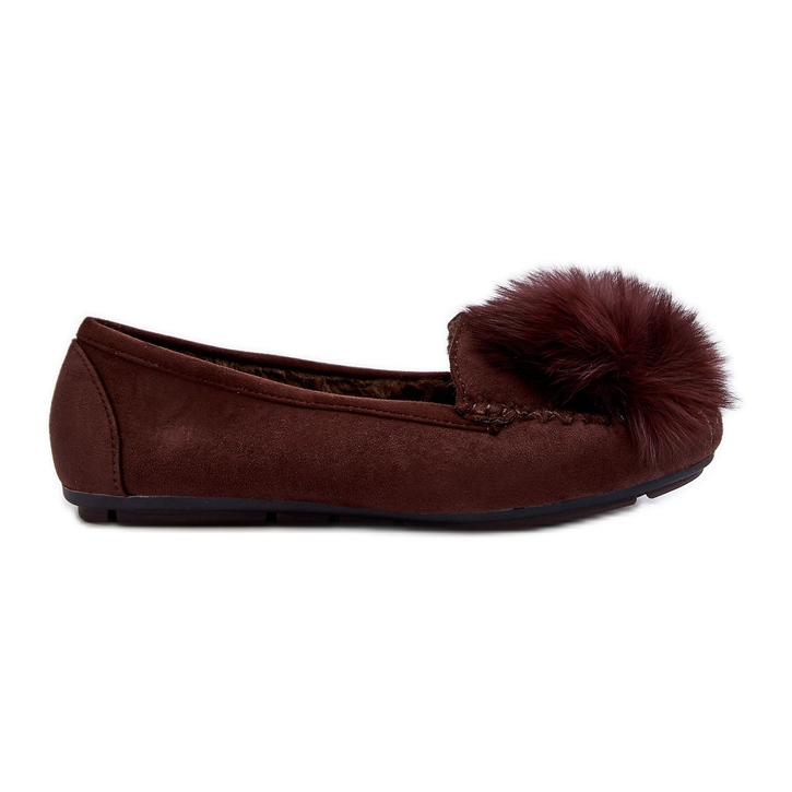 Mocassins Femme Avec Fourrure Marron Novas brun Mocassins Femme Avec Fourrure Marron Novas brun