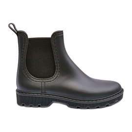 Galoshes mate à glissement des femmes vert