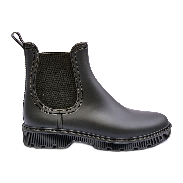 Galoshes mate à glissement des femmes vert