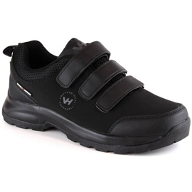 Vanhorn M WOL170 chaussures de randonnée softshell avec velcro noir