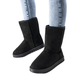 Bottes de neige Ireneo classiques isolées noires le noir