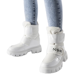 Bottes de neige isolées Reppert blanches