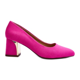 Escarpins à talons hauts fuchsia Selloria rose