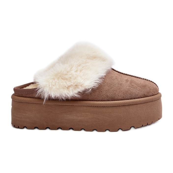 Bottes de neige femme Starlyn kaki à semelle épaisse beige