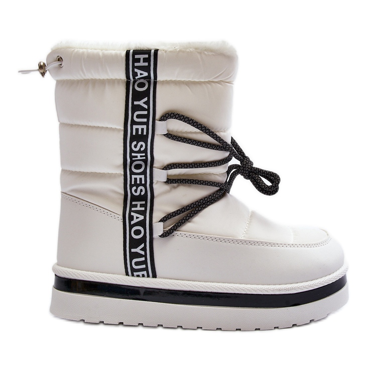 Bottes De Neige Pour Femmes Avec Laçage Blanc Lilara blanche Bottes De Neige Pour Femmes Avec Laçage Blanc Lilara blanche