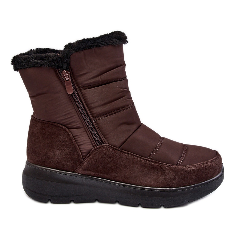 Bottes de neige pour femmes avec fourrure marron Primose brun Bottes de neige pour femmes avec fourrure marron Primose brun