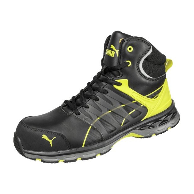 Chaussures Puma Velocity 2.0 Yellow Mid MLI-S12B1 noir le noir