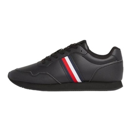 Chaussures Tommy Hilfiger Core Lo Runner Pu M FM0FM048340GQ noir
