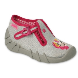 Befado chaussons enfants 110N466 licorne grise