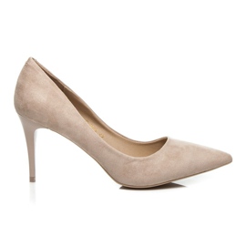 Comer Talons hauts en daim brun Comer Talons hauts en daim brun