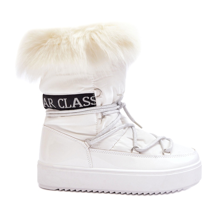 Seastar Bottes De Neige À Lacets Femme Blanc blanche Seastar Bottes De Neige À Lacets Femme Blanc blanche