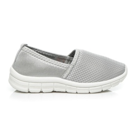Doremi Baskets confortables pour les enfants gris Doremi Baskets confortables pour les enfants gris