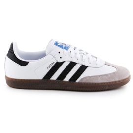 Chaussures de style de vie Adidas Samba Og M B75806 blanche