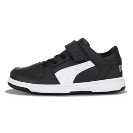 Puma Rebound Layup Lo Sl V Ps chaussures 370492 02 le noir