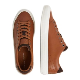 Chaussures Tommy Hilfiger Vulc Street Low Lth Prem M FM0FM04818 Gtu brun