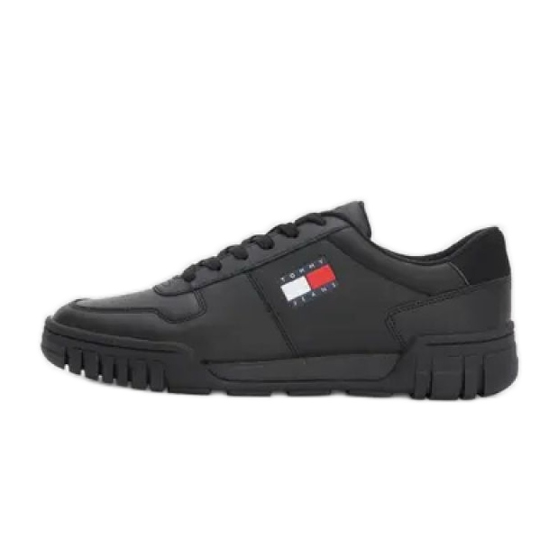 Chaussures Tommy Hilfiger Cupsole Ess M EM0EM01068 Bds le noir Chaussures Tommy Hilfiger Cupsole Ess M EM0EM01068 Bds le noir