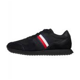 Chaussures Tommy Hilfiger Runner Evo Mix M FM0FM04699 Bds noir