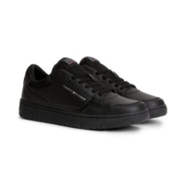 Chaussures Tommy Hilfiger Basket Core Leather M FM0FM04727 Bds le noir Chaussures Tommy Hilfiger Basket Core Leather M FM0FM04727 Bds le noir
