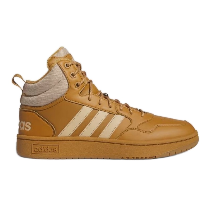 Chaussures Adidas Hoops 3.0 Mid Basketball Wtr M IF2636 brun Chaussures Adidas Hoops 3.0 Mid Basketball Wtr M IF2636 brun
