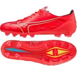 Chaussures Mizuno Morelia Alpha Elite Md M P1GA236264 rouge