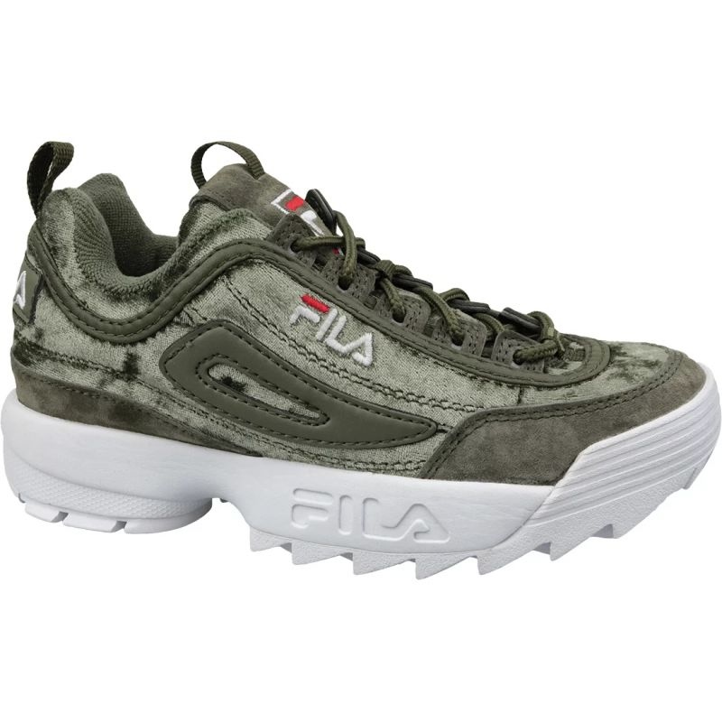 Chaussures Fila Disruptor S Low W 1010555 50I vert