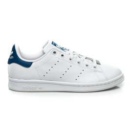 Adidas stan smith blanc bleu marine