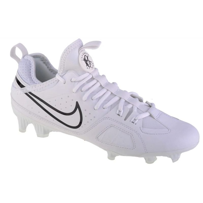 Chaussures Nike Huarache 9 Varsity Lax Fg M FD0090-101 blanche