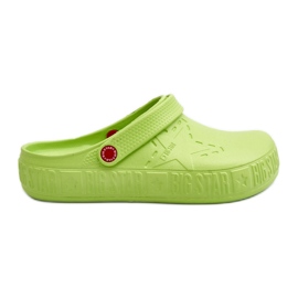 Tongs légères pour hommes Crocs Big Star II175005 Vert