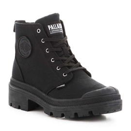 Chaussures Palladium Pallabase Twill W 96907-008-M le noir