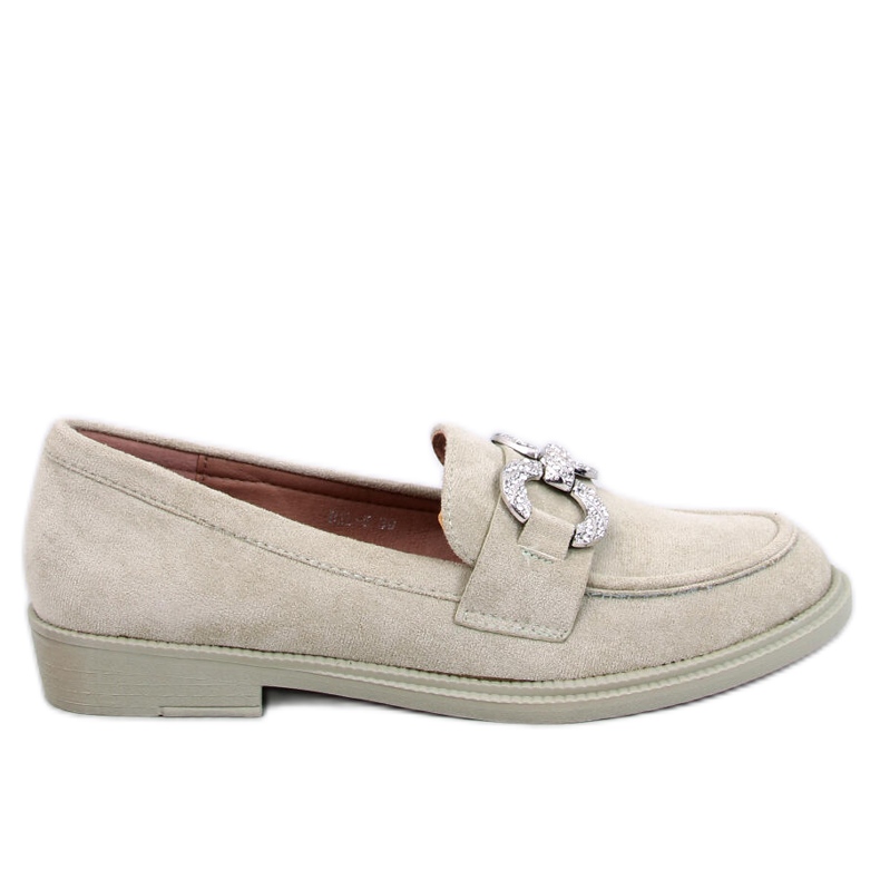 Mocassins classiques en daim Daimer Green vert