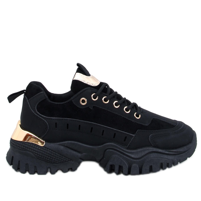 Jankei Chaussures de sport femme noires le noir