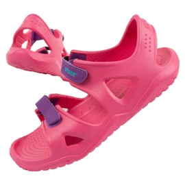 Sandales Crocs Swiftwater Jr 204988-600 rose
