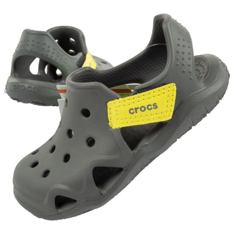 Sandales Crocs Swiftwater Jr 204021-08I vert