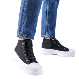 Baskets montantes Herndon noires le noir