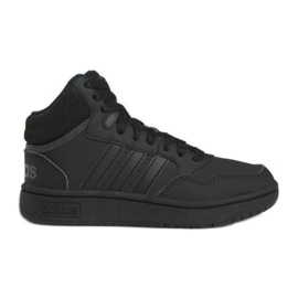 Chaussures Adidas Hoops Mid 3.0 K Jr HR0228 noir