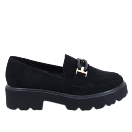 Mocassins femme en daim Ralfes Noir