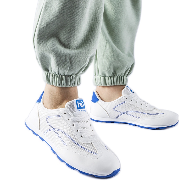 Baskets de sport blanches Pinarella