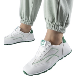 Baskets de sport blanches Pinarella
