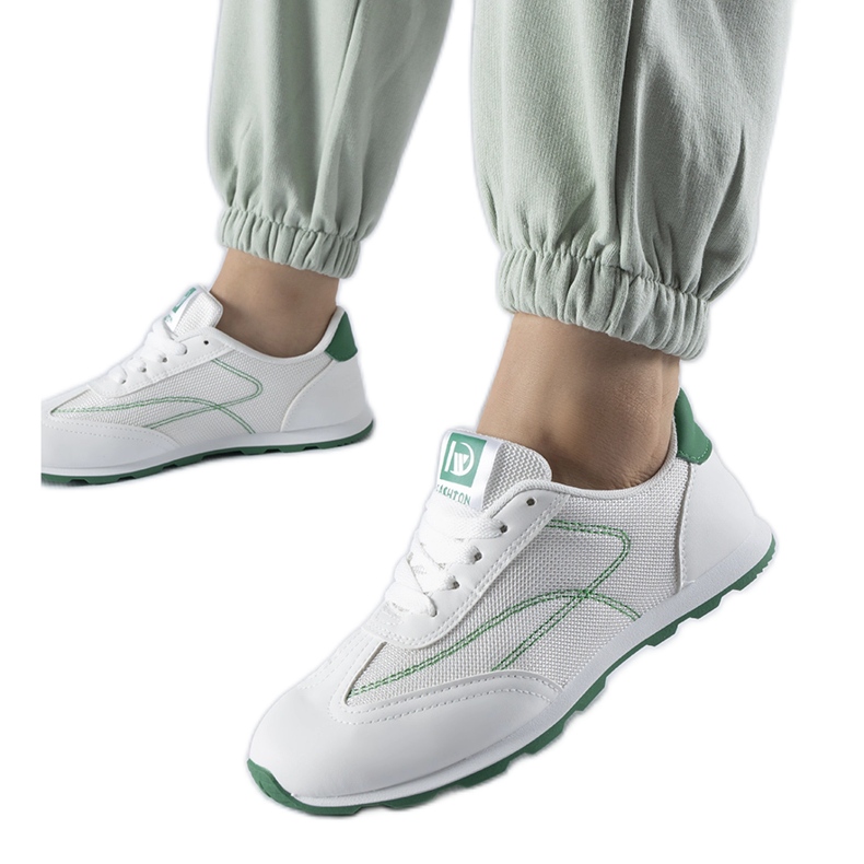 Baskets de sport blanches Pinarella